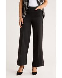 Ellen Tracy - Wide Leg Ponte Pull-On Pants - Lyst