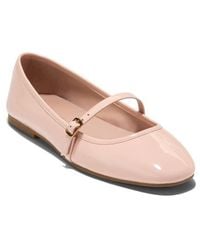 Cole Haan - Yelena Mary Jane Patent Ballet Flat - Lyst