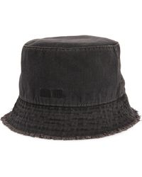 AllSaints - Frayed Edge Bucket Hat - Lyst