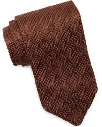 Paisley & Gray - Stanley Solid Knit Tie - Lyst