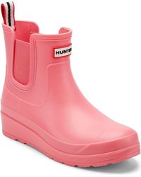 HUNTER - Tabitha Chelsea Waterproof Rain Boot - Lyst