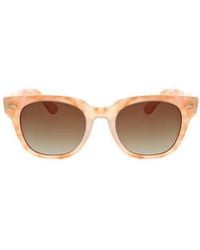 Hurley - Retro Square 49Mm Polarized Sunglasses - Lyst