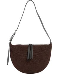 Rag & Bone - Medium Mercer Woven Straw Hobo Bag - Lyst