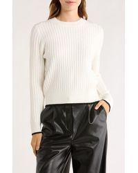 Elodie Bruno - Mini Cable Knit Crop Sweater - Lyst