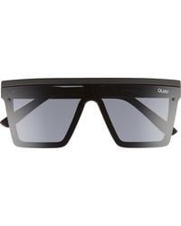 Quay - Hindsight 142Mm Shield Sunglasses - Lyst