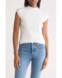 INDUSTRY REPUBLIC CLOTHING - Sleeveless Waffle Knit Top - Lyst