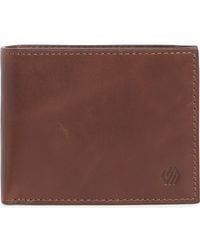 Johnston & Murphy - Hunter Glazed Leather Bifold Wallet - Lyst