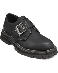 Karl Lagerfeld - Pebble Leather Monk Strap Shoe - Lyst