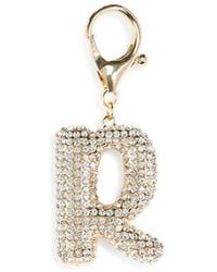 Leith - Pavé Initial Bag Charm - Lyst