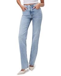 GOOD AMERICAN - Good Icon High Waist Straight Leg Jeans - Lyst