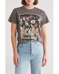 THE VINYL ICONS - Ac/dc Highway Graphic T-shirt - Lyst