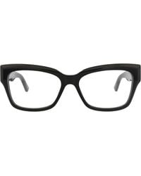 Balenciaga - 55Mm Rectangular Optical Glasses - Lyst