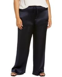 Vince - Silk Drawstring Pants - Lyst