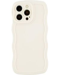 Auramma - Solid Wavy Bumper Iphone 14 Pro Max Case - Lyst