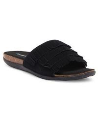 Mykos - Clea Fringe Sandal - Lyst