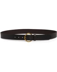 Frye - Flat Leather Belt - Lyst