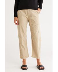 Rag & Bone - Leyton Crop Cotton Work Pants - Lyst