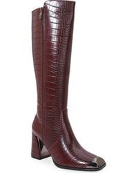 Ninety Union - Lux Block Heel Knee High Boot - Lyst