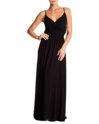 west kei strapless stripe maxi dress