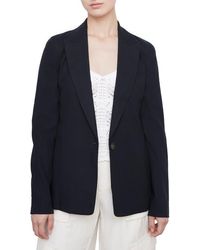Vince - Linen Blend Blazer - Lyst