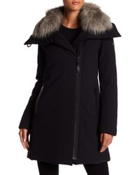derek lam 10 crosby fur trim hooded down parka