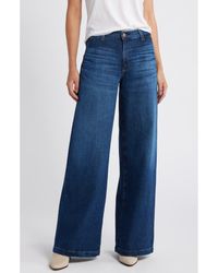 AG Jeans - Stella Low Slung Palazzo Jeans - Lyst
