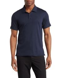 Calvin Klein - Liquid Touch Interlock Cotton Polo - Lyst