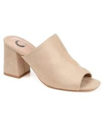 Journee Collection - Journee Adelaide Slide Mule Sandal - Lyst