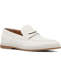 Vintage Foundry - Menaham Perforated Leather Loafer - Lyst