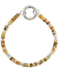 Rebel - Semiprecious Stone Bracelet - Lyst