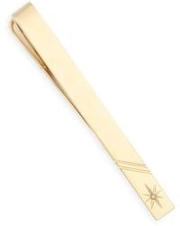 James Michael - Cubic Zirconia Tie Bar - Lyst