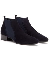 aquatalia farica suede chelsea boots