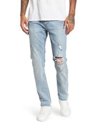 7 For All Mankind - Paxtyn Clean Pocket Slim Fit Jeans In Manchstr At Nordstrom Rack - Lyst