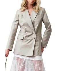 Walter Baker - Charles Double Breasted Blazer - Lyst