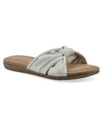 White Mountain - Fasha Slide Sandal - Lyst