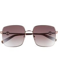 Marc Jacobs - 58Mm Oversize Sunglasses - Lyst