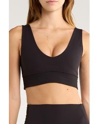 X By Gottex - Rib Insert Activewear Bra - Lyst