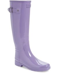 hunter original refined high gloss rain boot