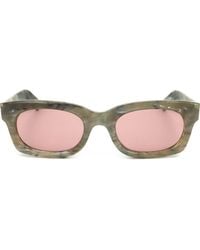 Retrosuperfuture - 53Mm Wrap Sunglasses - Lyst