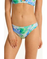 Sea Level - Key Largo Cheeky Bikini Bottoms - Lyst
