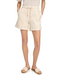 Andrew Marc - Twill Utility Pull-on Shorts - Lyst