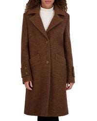 Andrew Marc - Regine Pressed Bouclé Wool Blend Coat - Lyst