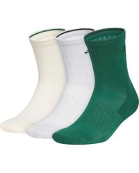 adidas - Cushioned Sport 5.0 3-Pack Quarter Crew Socks - Lyst