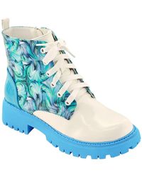 Ninety Union - Freeway Lug Sole Combat Boot - Lyst