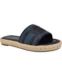 Tommy Hilfiger - Hadjea Espadrille Slide Sandal - Lyst