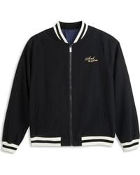 Scotch & Soda - Reversible Bomber Jacket - Lyst