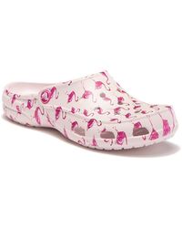 women's crocs freesail seasonal graphic clog