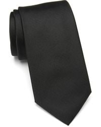 Calvin Klein - Spun Solid Tie - Lyst