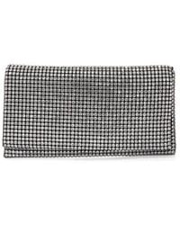 BERNESS - Large Rhinestone Embellished Clutch - Lyst