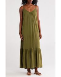 Melrose and Market - Gauze Tiered Maxi Dress - Lyst